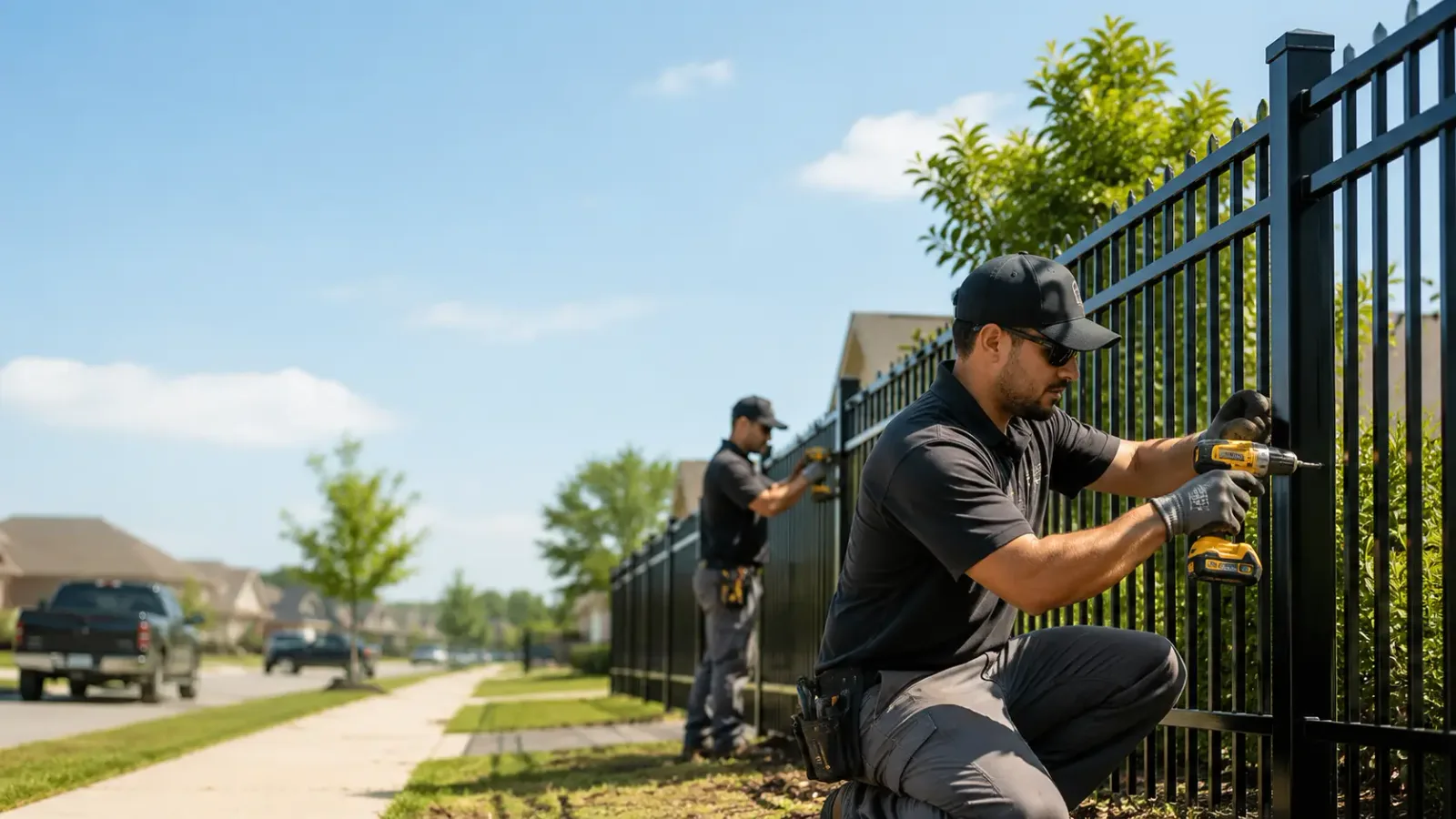 Metal Fence Installation in Ojibwa, WI